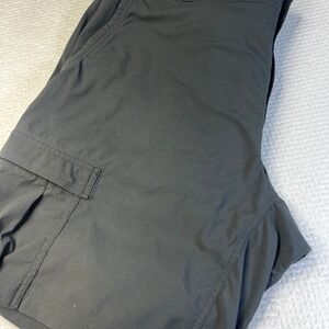 REI Co-op Mens Gray‎ Nylon Spandex Blend Cargo Shorts Size 44 Outdoor Hiking